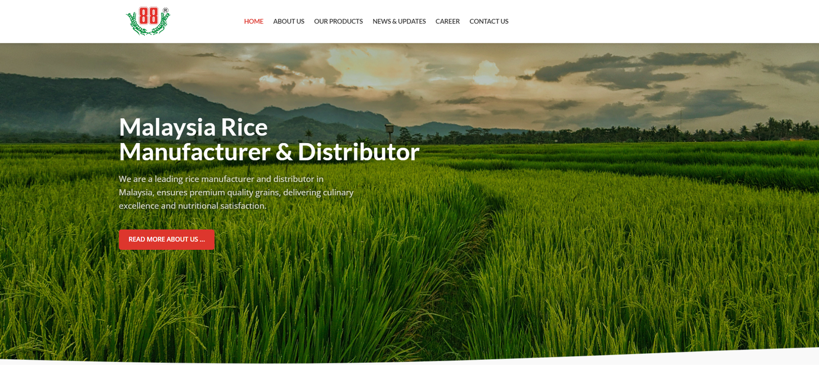 88 Distribution | Corporate Website - Web Design Malaysia